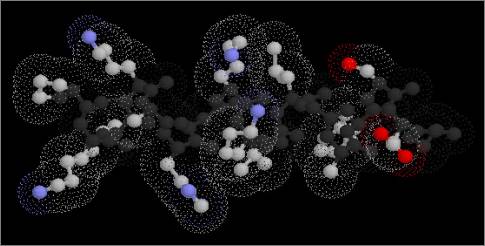 External surface of ±-helix 